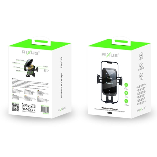 RIXUS RXWC50 WIRELESS CAR CHARGER