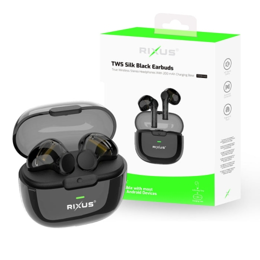 RIXUS RXBH46 WIRELESS HEADSET BLACK