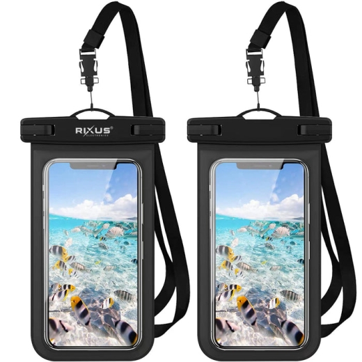 RIXUS RXBG16 UNIVERSAL WATERPROOF PHONE POUCH