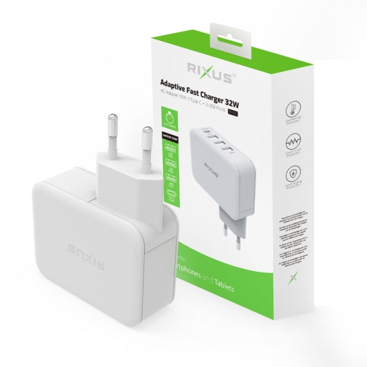 RIXUS RX80 PD 32W CHARGER WHITE