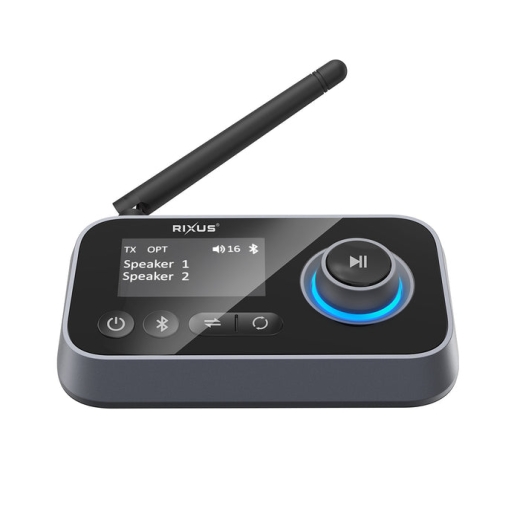 RIXUS RXBT38 DUO BLUETOOTH RECEIVER BLACK