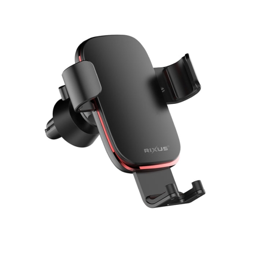 RIXUS RXHM69 GRAVITY AIR VENT HOLDER BLACK