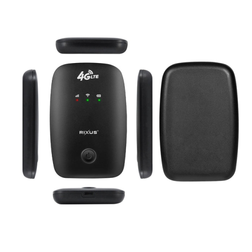 RIXUS RXMF01 WIFI WIRELESS MOBILE HOTSPOT BLACK