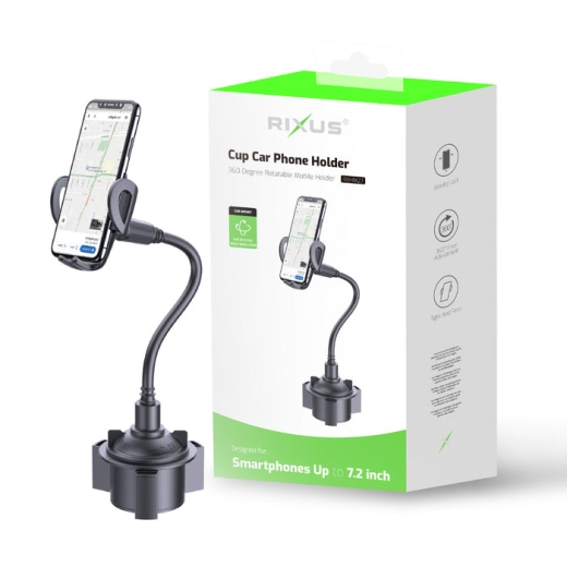 RIXUS RXHM27 SMARTPHONE HOLDER FOR CUP HOLDER