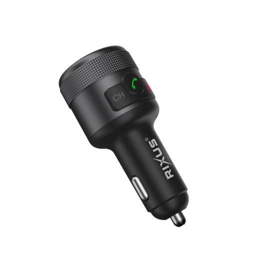 RIXUS RXBT26 CAR FM BLUETOOTH TRANSMITTER BLACK