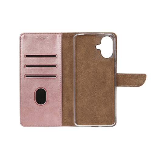 RIXUS BOOKCASE FOR IPHONE 16 PLUS PINK