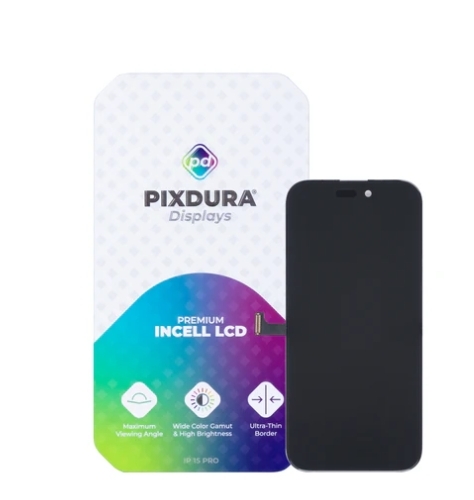 PIXDURA For iPhone 15 Pro Display lcd And Digitizer In-Cell Premium (IC Removable)