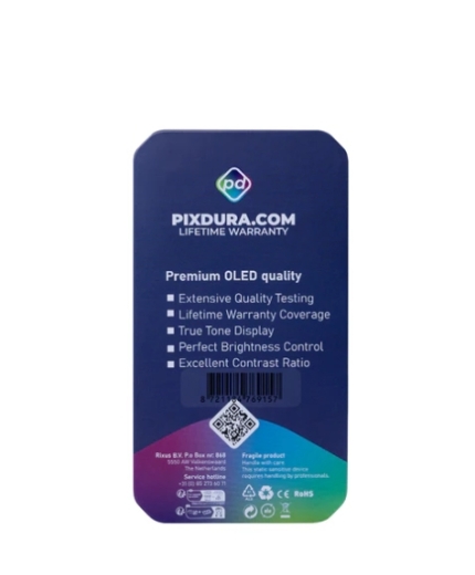 PIXDURA For iPhone 14 Pro Display And Digitizer Soft-OLED Premium (IC Removable)