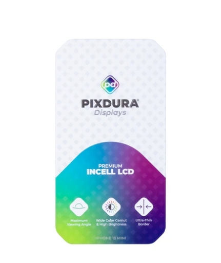 PIXDURA For iPhone 13 Mini lcd Display And Digitizer In-Cell Premium (IC Removable)