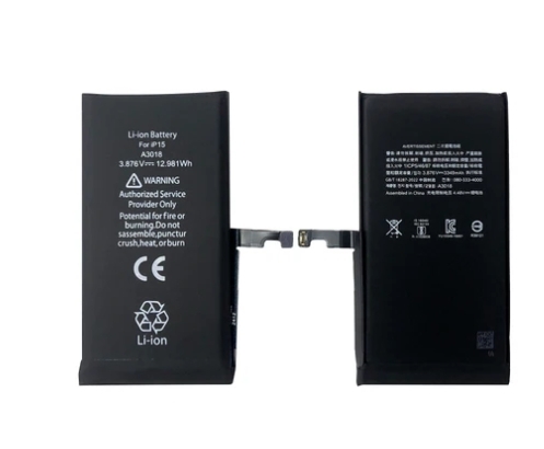 For iPhone 15 Akku Battery with TI-Chip