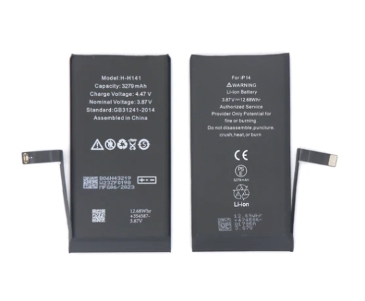 For iPhone 14 Battery Akku with TI-Chip