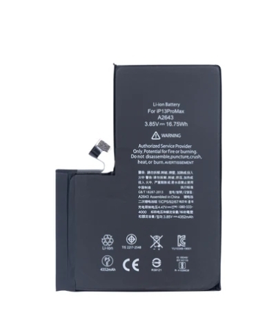 For iPhone 13 Pro Max Akku Battery with TI-Chip