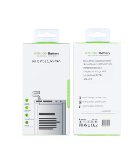 For iPhone 13 Pro Akku Battery with TI-Chip