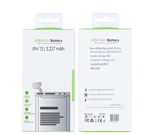For iPhone 13 Akku Battery with TI-Chip