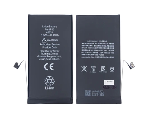 For iPhone 13 Akku Battery with TI-Chip