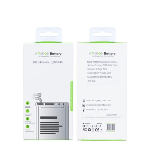 For iPhone 12 Pro Max Akku Battery With TI-Chip