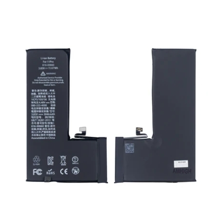 For iPhone 11 Pro Akku Battery with TI-Chip