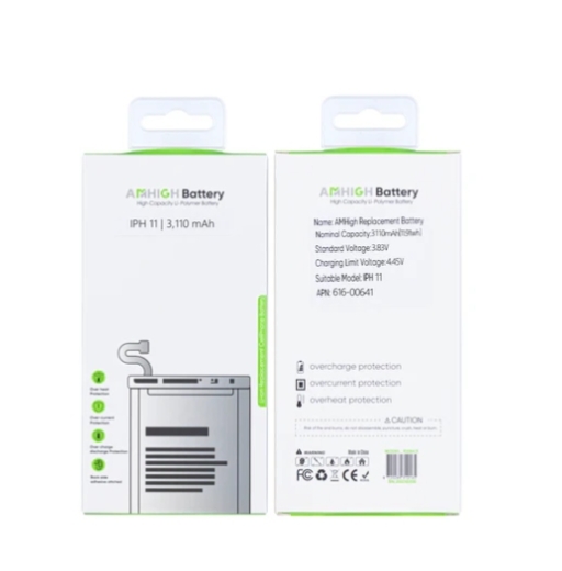 For iPhone 11 Akku Battery with TI-Chip