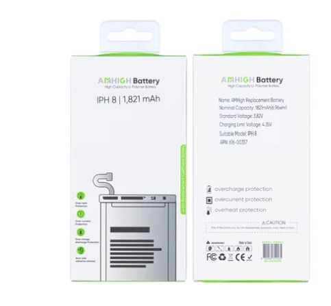 For iPhone 8 Akku Battery with ZY-Chip
