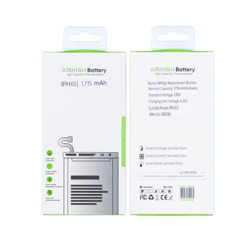 For iPhone 6S Akku Battery with ZY-Chip