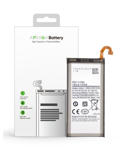 Samsung Galaxy A8 2018 (SM-A530F) Battery Akku EB-BA530ABE - 3000mAh (AMHigh Premium)