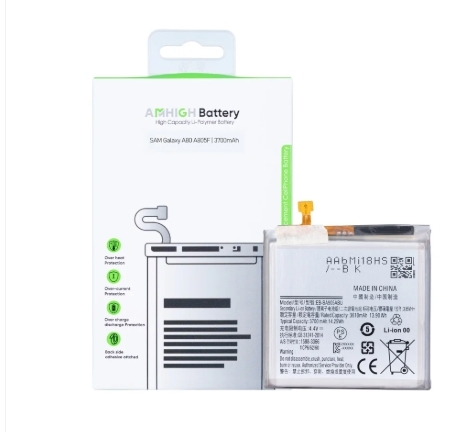 Samsung Galaxy A80, A90 (SM-A805F,SM-A908B)Akku Battery EB-BA905ABU 3700mAh (AMHigh Premium)