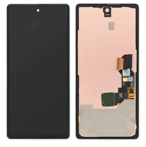 Google Pixel 6a Display lcd And Digitizer Without Frame Black Pulled