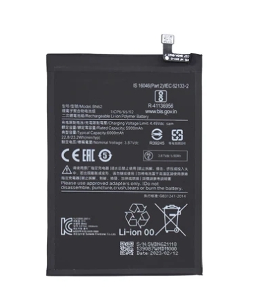 Xiaomi Redmi 9T Battery Akku BN62 (OEM)
