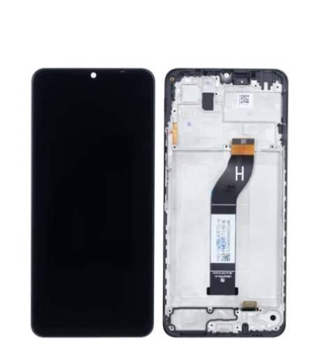 Xiaomi Redmi 13C (23100RN82L) Display And Digitizer With Frame Black OEM