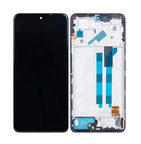 Xiaomi Redmi Note 11 Pro 4g, 11 Pro 5G, Poco X4 Pro 5G Display lcd And Digitizer With Frame Black Service Pack