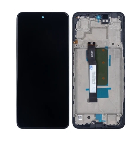 Xiaomi Redmi Note 11T Pro Display lcd And Digitizer With Frame Black OEM