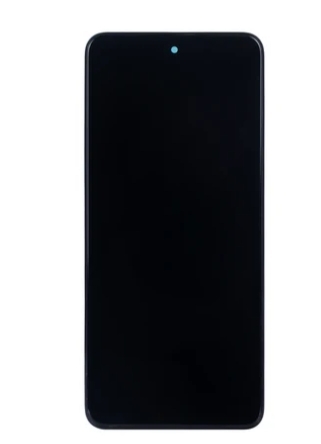 Xiaomi Redmi Note 11T Pro Display lcd And Digitizer With Frame Black OEM