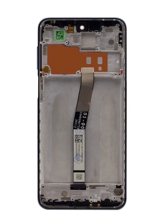Xiaomi Redmi Note 9S Display lcd And Digitizer With Frame Black OEM