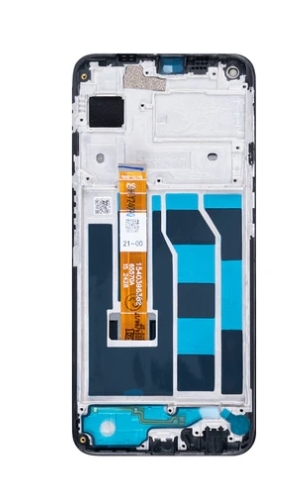 Realme 6 RMX2001 Display And Digitizer With Frame Black OEM lcd