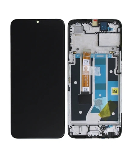 Oppo A78 5G CPH2483 Display lcd And Digitizer With Frame Glowing Black OEM