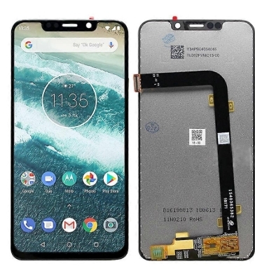 LCD Screen for Motorola One Power (P30 Note)with Digitizer Full Assembly (Black)