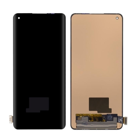 OnePlus 8 Pro (IN2020) Display + Digitizer Complete Pulld - Black lcd