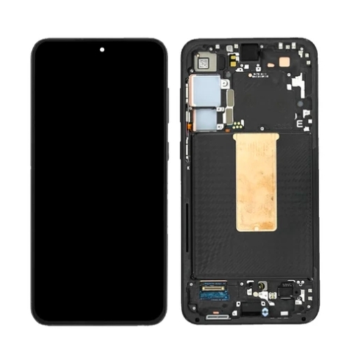 Samsung Galaxy S23 Plus S916B Display lcd And Digitizer With Frame Phantom Black Service Pack