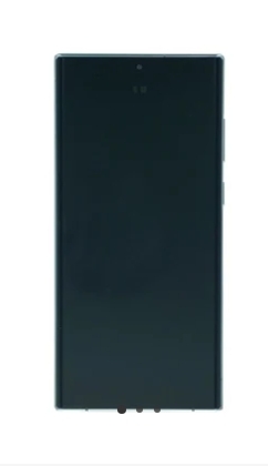 Samsung Galaxy S22 Ultra S908B Display lcd And Digitizer With Frame Phantom White Service Pack