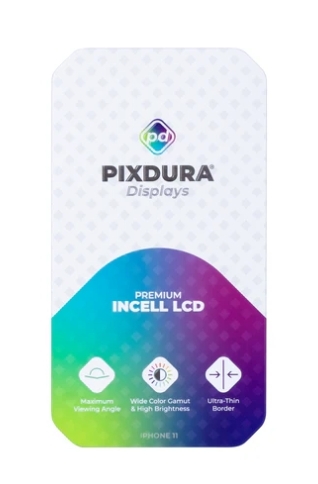 PIXDURA For iPhone 11 Display lcd And Digitizer In-Cell Premium (IC Removable)