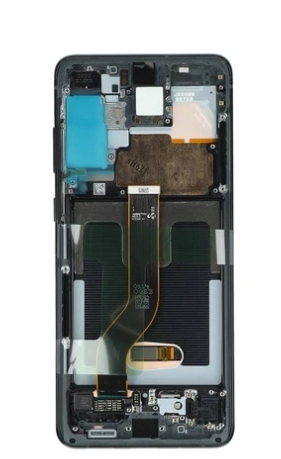 Samsung Galaxy S20 Plus G985F, S20 Plus 5G G986F Display LCD And Digitizer With Frame Cosmic Black Service Pack