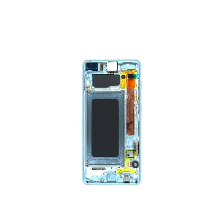 Samsung Galaxy S10 Plus G975F Display LCD And Digitizer With Frame Prism Green Service Pack