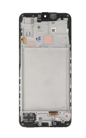 Samsung Galaxy A16 5G A166B Display LCD And Digitizer With Frame Blue Black Service Pack