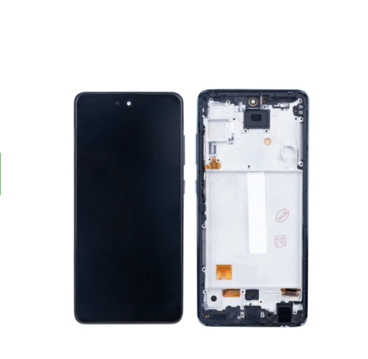 Samsung Galaxy A52 5G A526B, A52s 5G A528B Display LCD And Digitizer With Frame Awesome Black Soft-OLED
