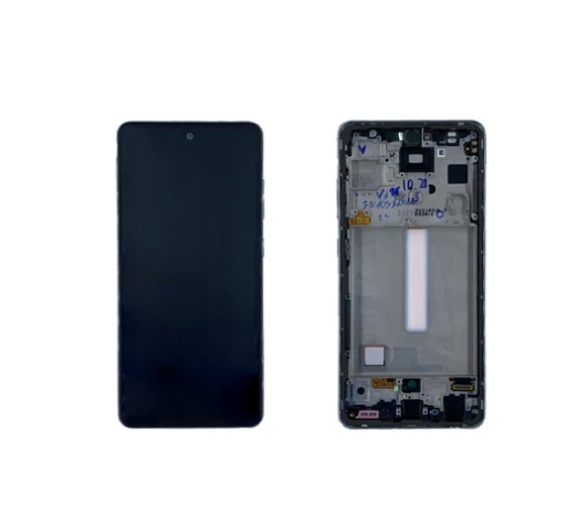 Samsung Galaxy A52s 5G A528B Display LCD And Digitizer With Frame Awesome White Service Pack