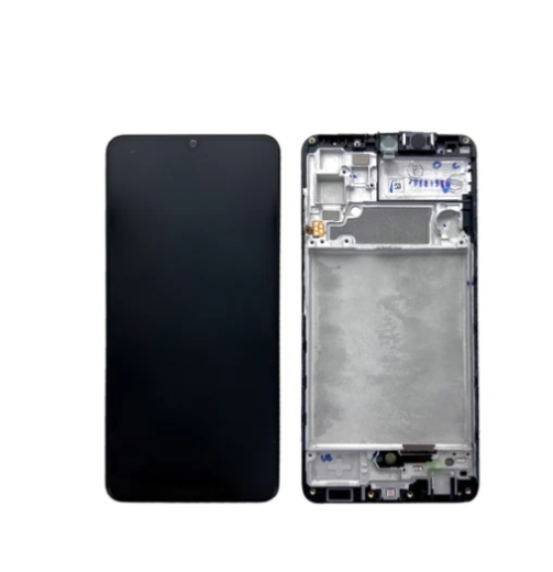 Samsung Galaxy A32 4G A325F Display LCD And Digitizer With Frame Black Service Pack