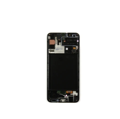 Samsung Galaxy A30s A307F Display LCD And Digitizer With Frame Black Service Pack