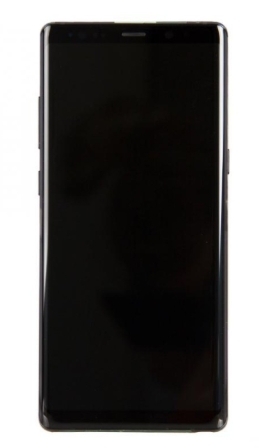 Samsung Galaxy Note 8 (SM-N950F) OEM Display lcd + Frame , Replacement Glass - Midnight Black Refurbished