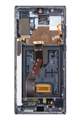 Samsung Galaxy Note 10 Plus N975F, Note 10 Plus 5G N976F Display And Digitizer With Frame Aura Black Pulled