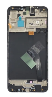 Samsung Galaxy A10 A105F Display lcd And Digitizer With Frame Black Service Pack